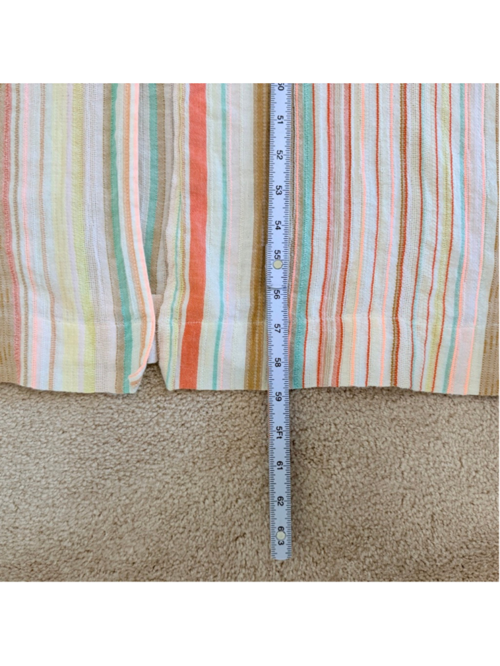 Ace & Jig Dunes Maxi Dress Striped Ray Cotton Women Large Resort Wear - Picture 13 of 14